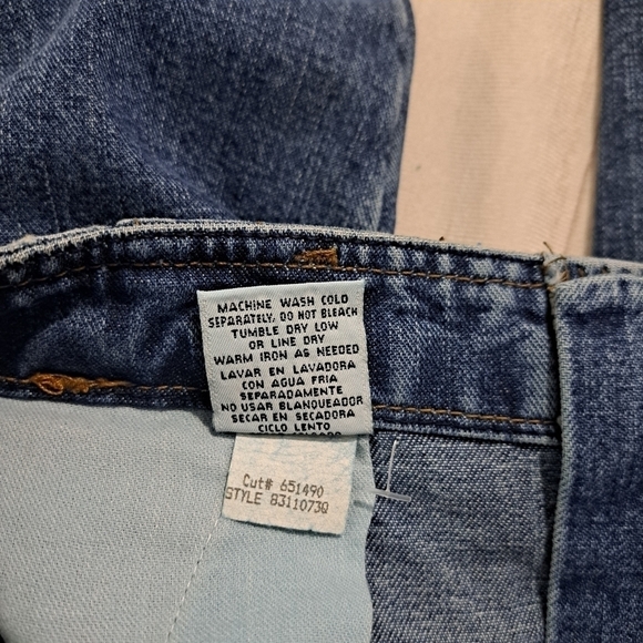 Vintage L.E.I Susan Cropped Pants Size 7 NWT - Picture 3 of 14